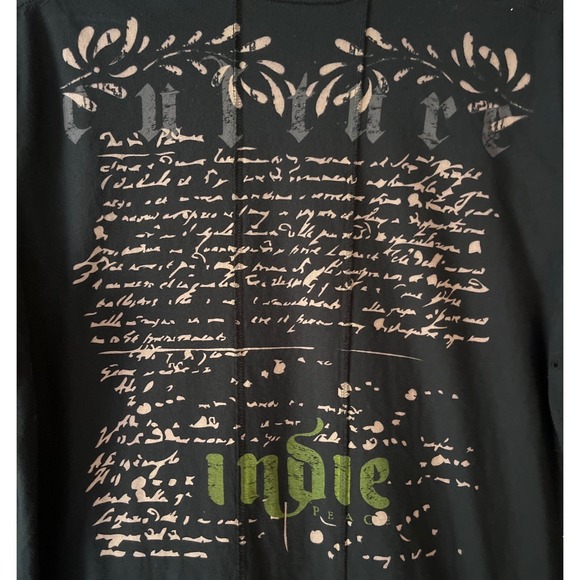 Indie Peace T-Shirt Organic Cotton Size XXL Y2K Surrealism Art Retro Unique - Picture 5 of 9